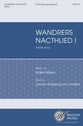 Wandrers Nachtlied I SATB choral sheet music cover